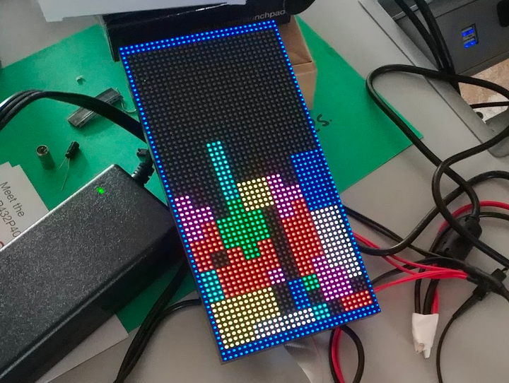 Tetris on custom hardware